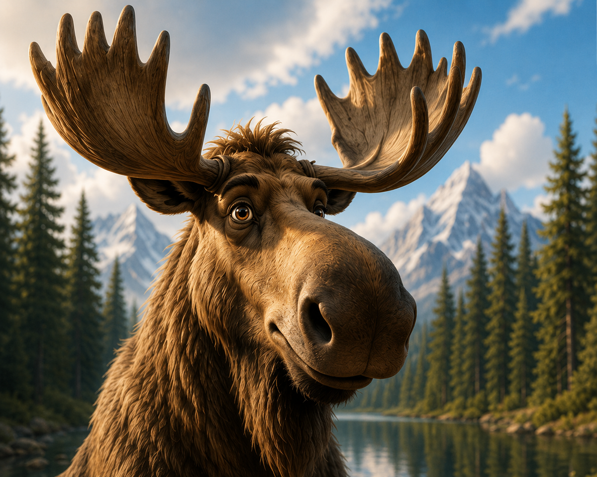 Doug The Moose Logo